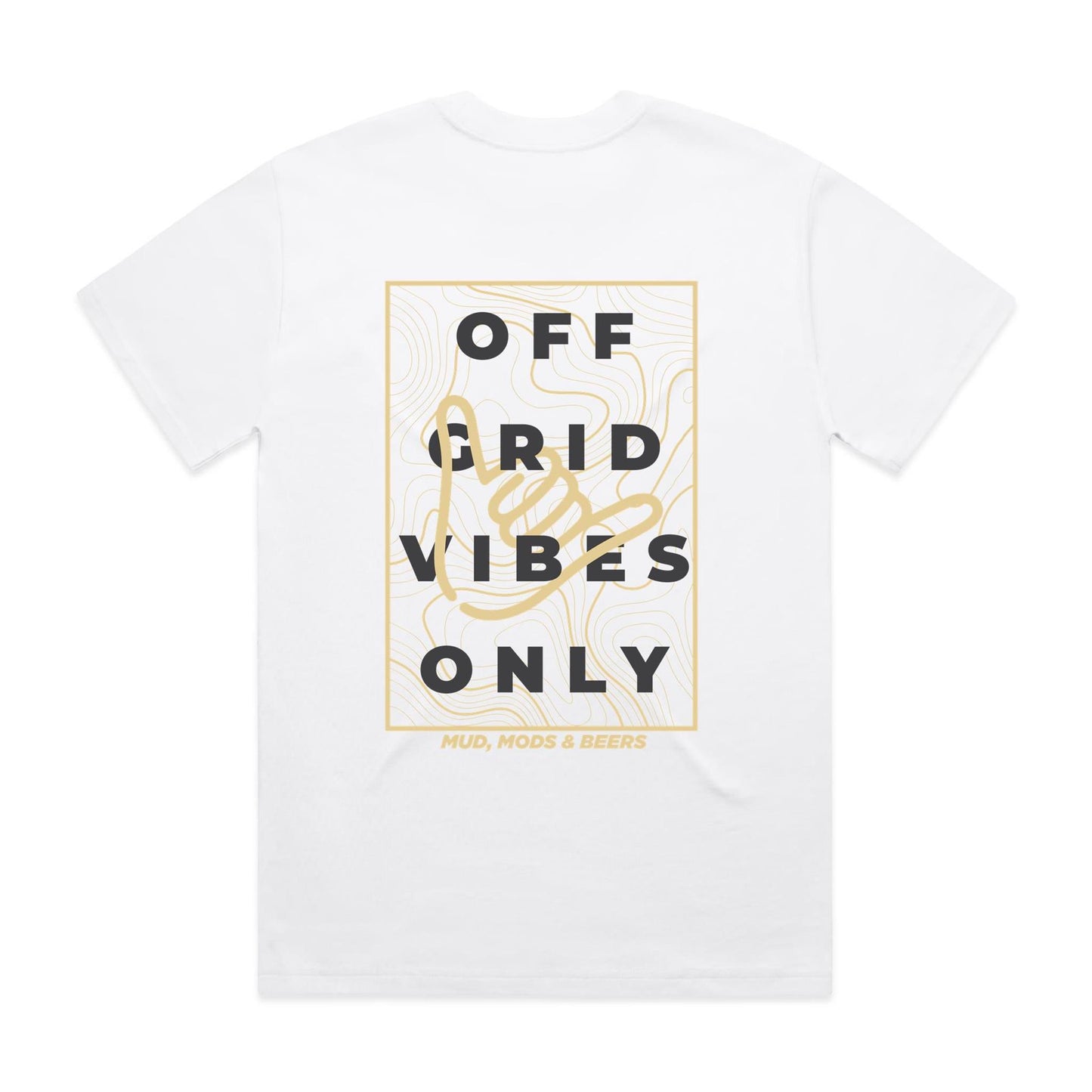 Off Grid Vibes Only - AS Colour Heavy Tee